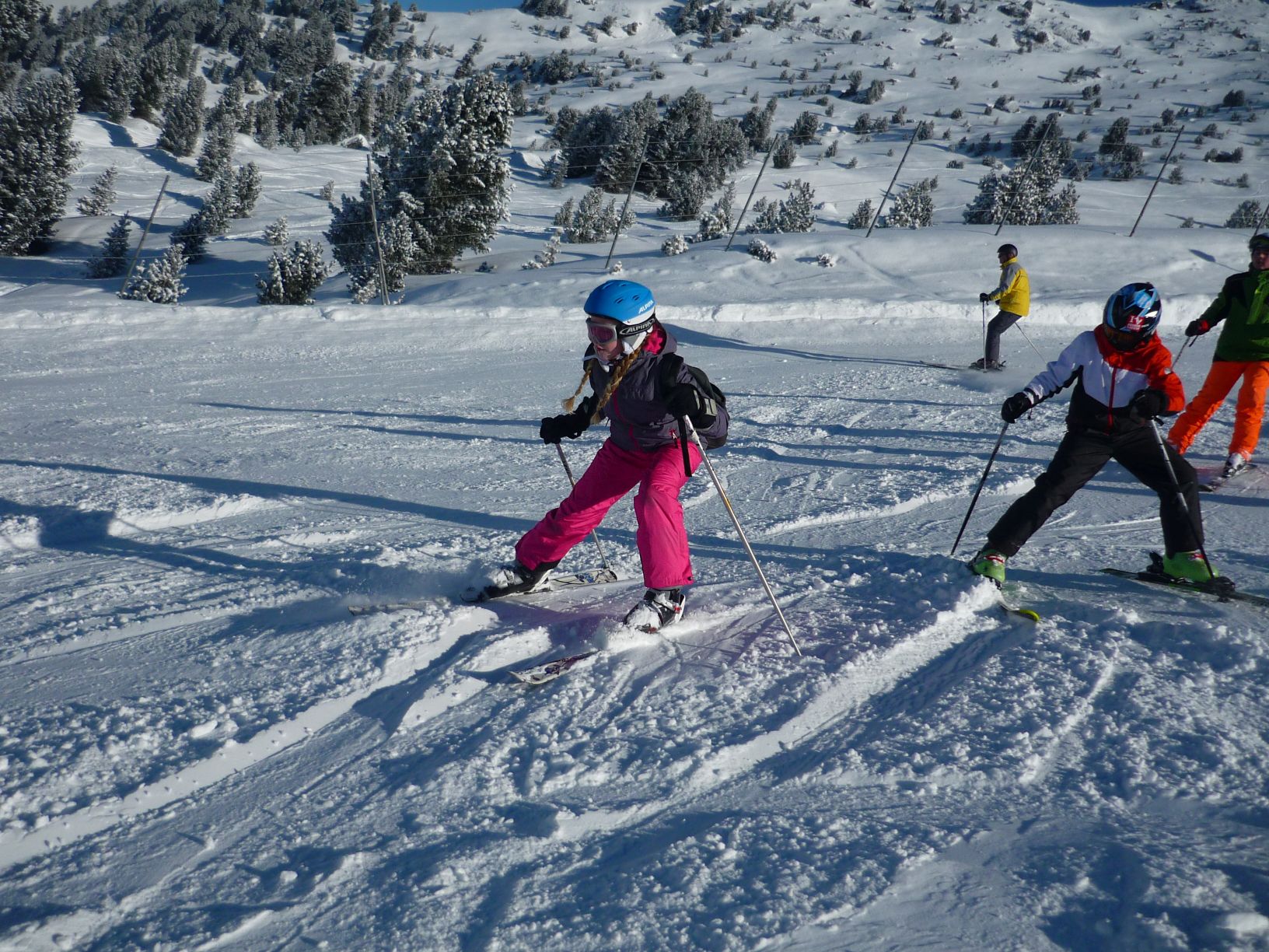 Bild vom Skikurs 2016